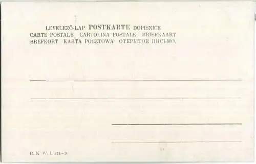 Richard Wagner - AK ca. 1900 - Verlag B. K. W. I 874-9