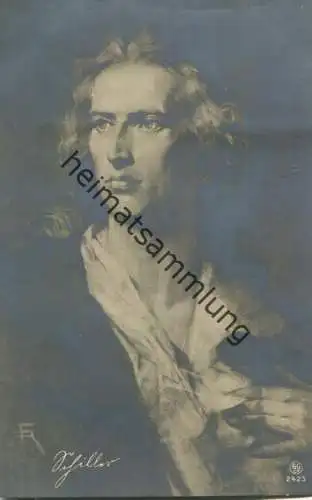 Johann Christoph Friedrich von Schiller - AK ca. 1900 - Verlag GG & Co Nr. 2425