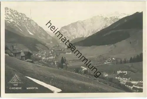 Eisenerz - Minichtal - AK 20er Jahre - Verlag A S F Bromofot