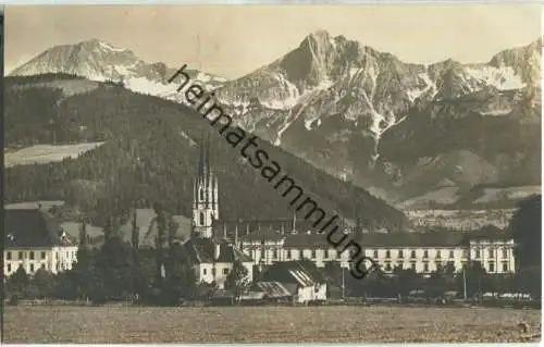 Admont mit Pyhrgas und Scheiblingstein - Foto-AK 1921 - Verlag Conrad Frankhauser Admont