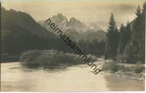 Gesäuse - Reichenstein und Sparafeld von Gstatterboden - Foto-AK 1921 - Verlag Conrad Frankhauser Admont