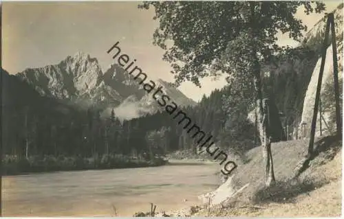 Gesäuse - Reichenstein und Sparafeld von Gstatterboden - Foto-AK 1921 - Verlag Conrad Frankhauser Admont