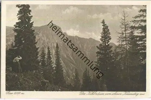 Rax - Die Kahlmäuer vom oberen Kaisersteig - AK 20er Jahre - Verlag P. Ledermann Wien