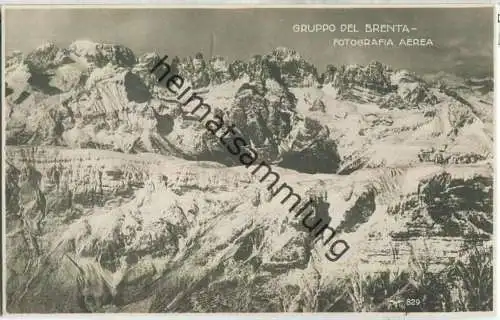 Gruppo del Brenta - Fliegeraufnahme 20er Jahre - Verlag Luftbild-Gesellschaft mbH Wien