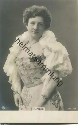 Rosa Poppe - Foto-AK ca. 1905 - Verlag EPA XVII. 28