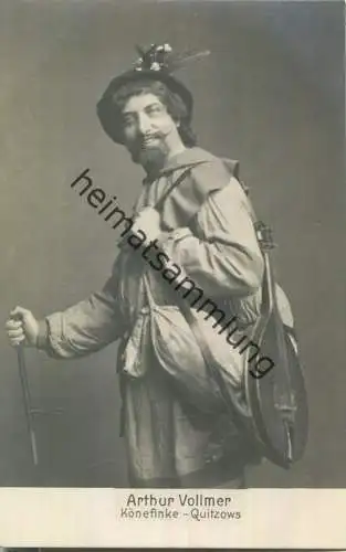 Arthur Vollmer - Könefinke Quitzows - Foto-AK ca. 1900