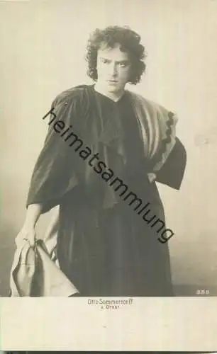 Otto Sommerstorff als Orest - Foto-AK ca. 1900