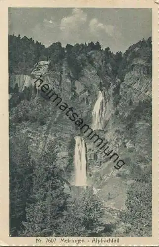 Alpbachfall - Meiringen - Ansichtskartenverlag AG Bern