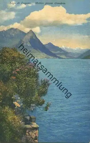 Gandria - Lago di Lugano - Verlag E. Goetz Luzern