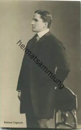 Waldemar Stägemann - Foto-AK ca. 1910