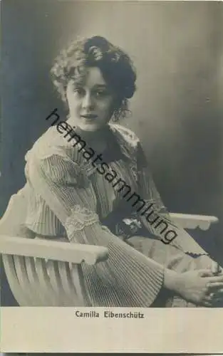 Camilla Eibenschütz - Foto-AK ca. 1900