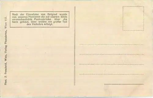 Save - Pontonbrücke - Verlag J. Perscheid Wien