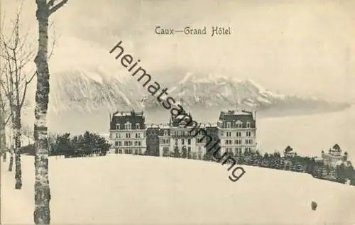 Caux - Grand Hotel ca. 1910 - A.-G. Postkartenverlag Künzli