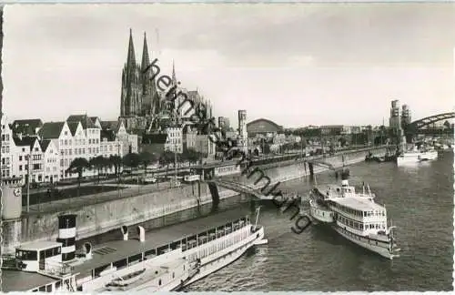 Köln - Fahrgastschiff Frauenlob - Foto-AK - Verlag Sühwold OHG Köln