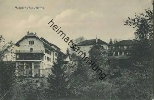 Henniez-les-Bains - Verlag A. Trüb & Cie Lausanne ca. 1910