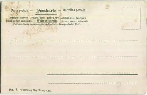 Cöln - Neues Stadttheater - Strassenbahn - Verlag Max Victor Cöln ca. 1900