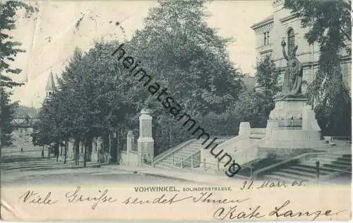 Vohwinkel - Solingerstrasse - Verlag Zedler & Vogel Darmstadt