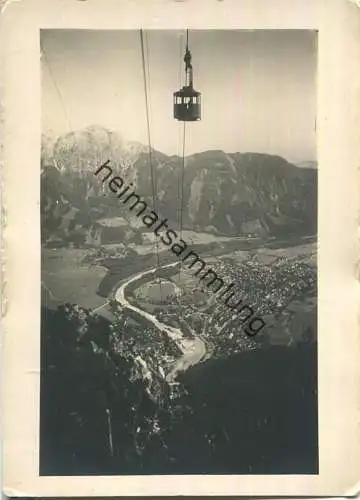 Bad Reichenhall - Predigtstuhlbahn - Foto-AK Grossformat 30er Jahre - Verlag Photo-Kitt München