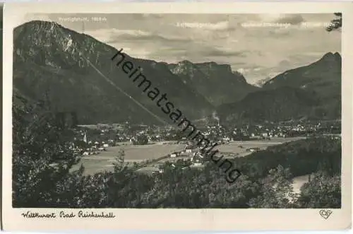 Bad Reichenhall - Gesamtansicht - Foto-AK - Verlag Cosy Salzburg