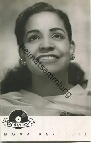 Mona Baptiste - Verlag Polydor / Julius