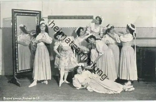 Bühnen-Genossenschaftsfest - Böser Bubenball auf Rheinisch Borkum - Balettratten - Aufnahme vom Regisseur F. Schmidt