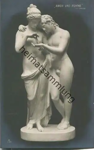 Amor und Psyche von Canova - Verlag Atelier Gebr. Micheli Berlin 1906 AE 2186