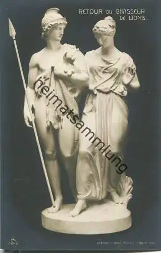 Retour du Chasseur de Lions - Verlag Atelier Gebr. Micheli Berlin 1906 AE 2249