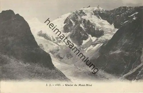 Glacier du Mont Mine - Verlag Jullien freres Geneve
