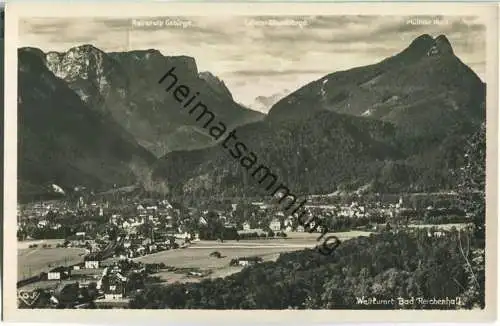 Bad Reichenhall - Gesamtansicht - Foto-AK 30er Jahre - Verlag Cosy Salzburg