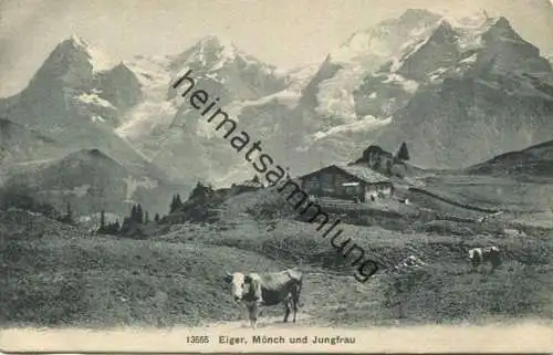 Eiger - Mönch - Jungfrau - Verlag Wehrli AG Kilchberg Zürich