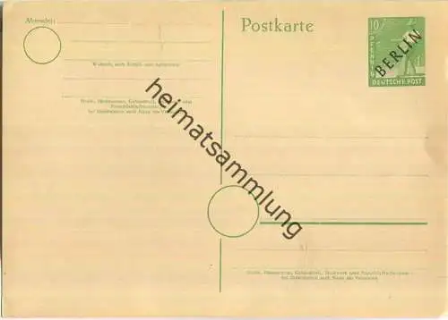 Postkarte Berlin P 1 d - ungelaufen