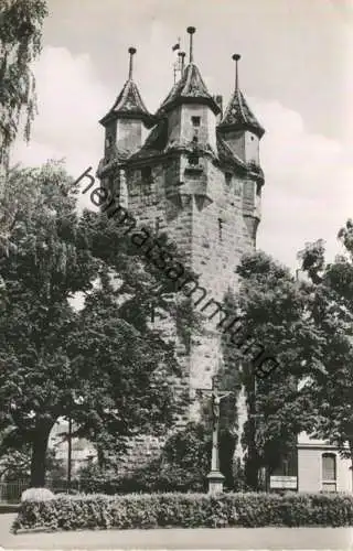 Schwäbisch Gmünd - Fünfknöpflesturm - Foto-AK - Verlag Franckh Stuttgart