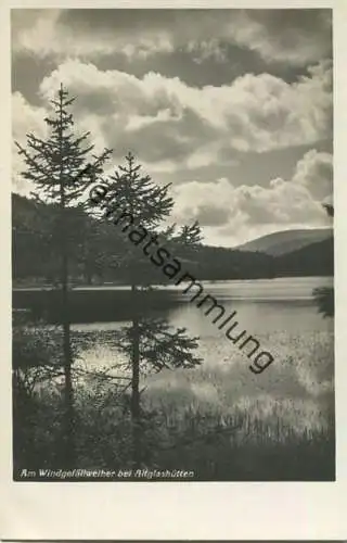 Altglashütten - Windgefällweiher - Foto-AK - Verlag E. Kresse Hinterzarten