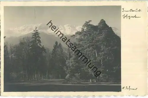 Innsbruck - Hofgarten - Foto-Ansichtskarte 30er Jahre