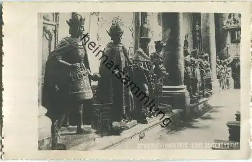 Innsbruck - Hofkirche - Linke Seitenansicht - Foto-Ansichtskarte 20er Jahre