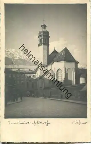 Innsbruck - Hofkirche - Foto-Ansichtskarte 30er Jahre - Foto Defner