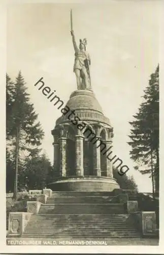 Hermanns-Denkmal - Foto-AK - Verlag H. Sauer Detmold