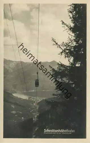 Schmittenhöhenbahn - Foto-AK - Verlag Karl Haidinger Zell am See
