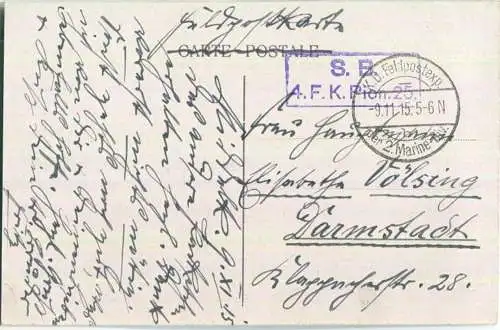 Ostende - Les Quais - Feldpost