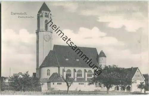 Darmstadt - Pauluskirche - Verlag Heedt & Ganss Darmstadt