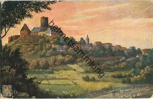 Burg Gleiberg - signiert Rothgeb - Verlag L. Klement Frankfurt
