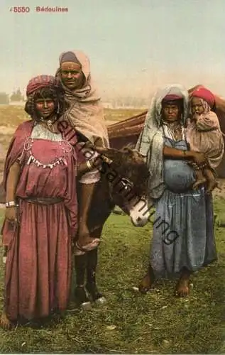 Tunis - Bedouines - Edition Photoglob Co. Zürich