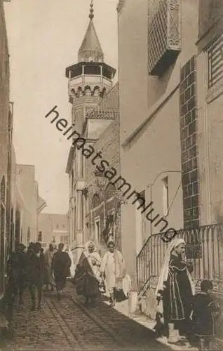 Tunis - Rue Sidi ben Arous - Edition Lehnert & Landrock Tunis