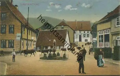 Lautenthal - Am Platz - Verlagsanstalt Kosmos - gel. 1911