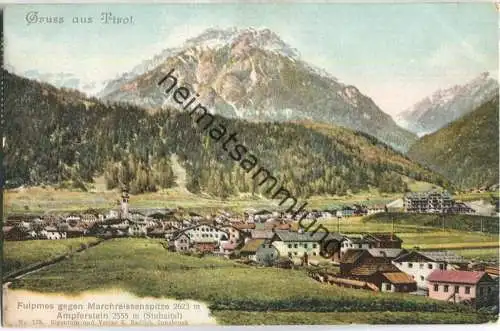 Fulpmes - Marchreissenspitze - Ampferstein - Verlag K. Redlich Innsbruck