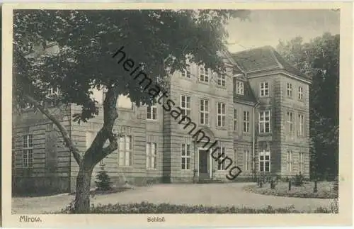 Mirow - Schloss - Verlag K. Zander Mirow