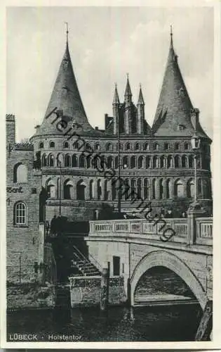 Lübeck - Holstentor - Verlag Christian Schöning Lübeck
