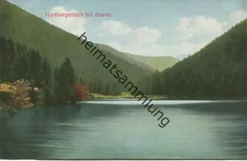 Herzberger Teich bei Goslar - Verlag R. Lederbogen Halberstadt