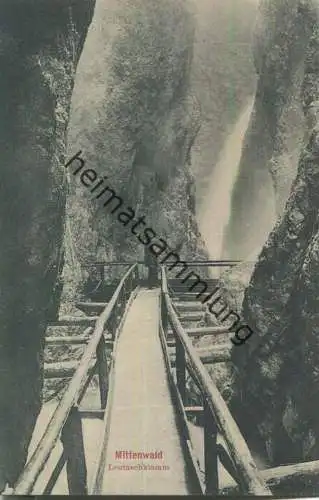 Mittenwald - Leutaschklamm - Verlag Ottmar Zieher München