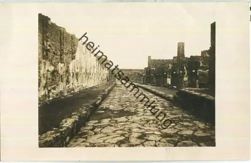 Pompeji - Foto-AK ca. 1910